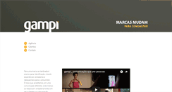 Desktop Screenshot of gampi.com.br